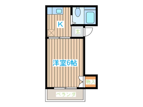 フィオ－レ宮千代の物件間取画像